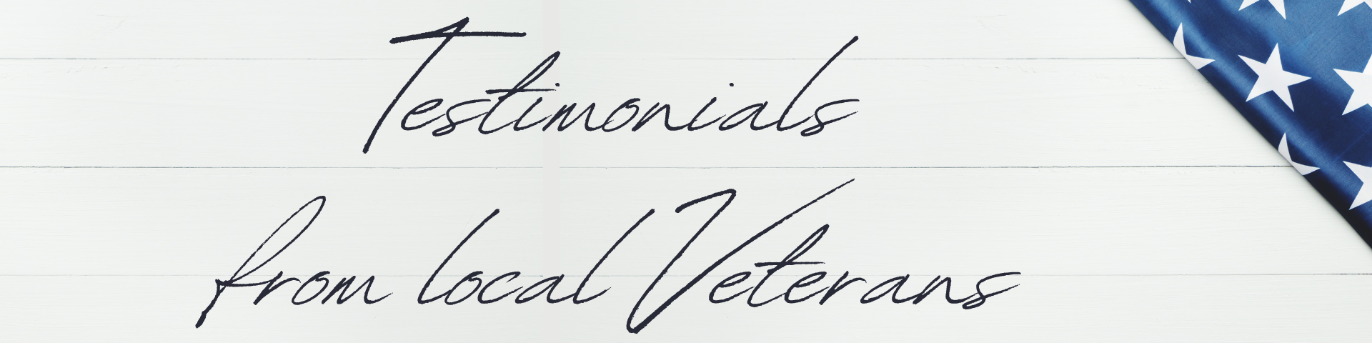 Veterans Testimonials blog header 112022