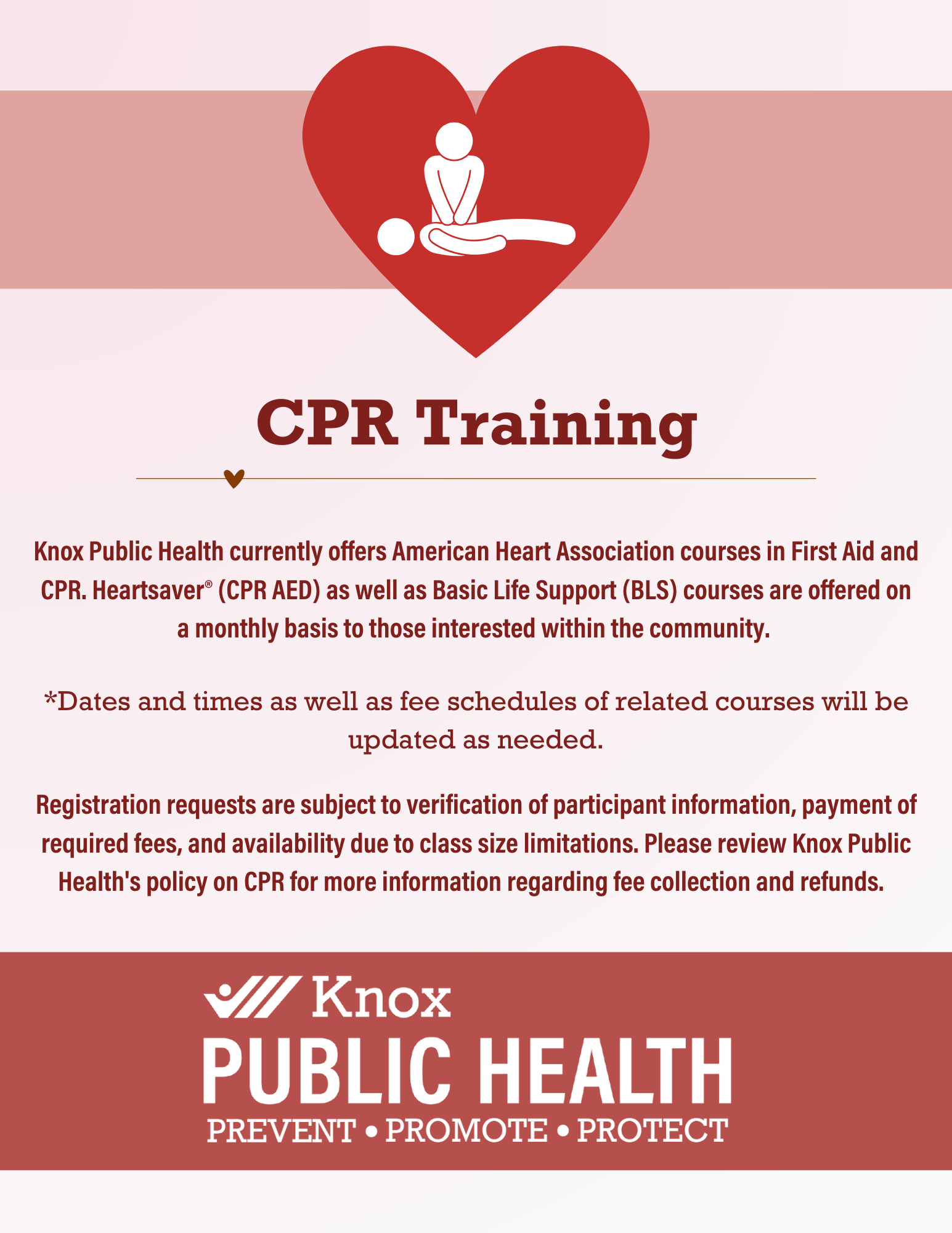 General CPR Flyer